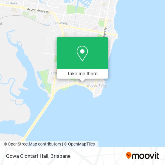 Qcwa Clontarf Hall map