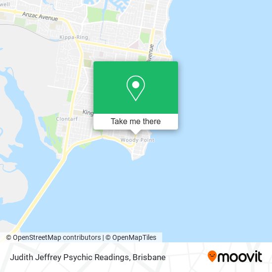 Judith Jeffrey Psychic Readings map