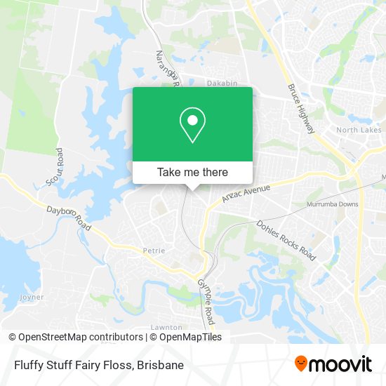 Fluffy Stuff Fairy Floss map