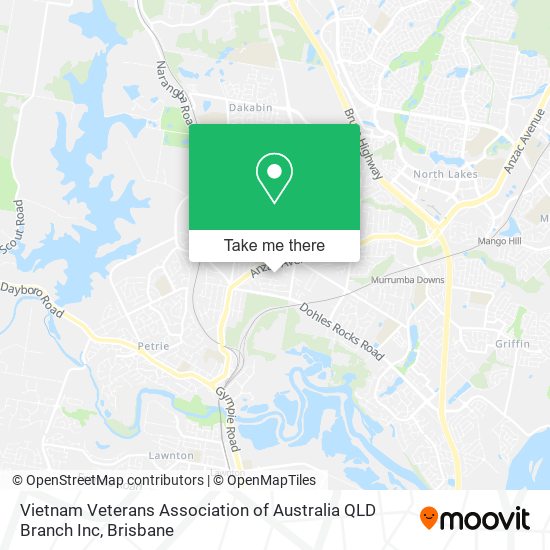 Vietnam Veterans Association of Australia QLD Branch Inc map
