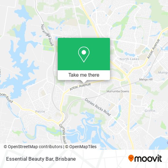 Essential Beauty Bar map