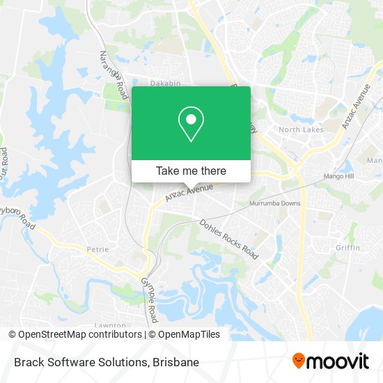 Brack Software Solutions map