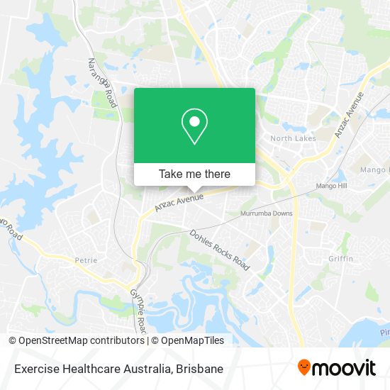 Exercise Healthcare Australia map