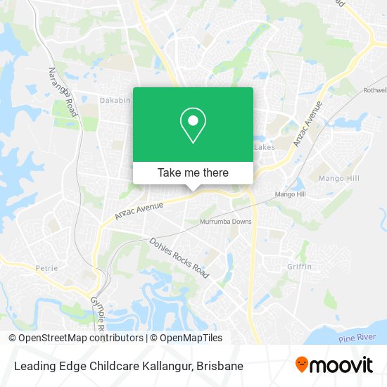 Leading Edge Childcare Kallangur map