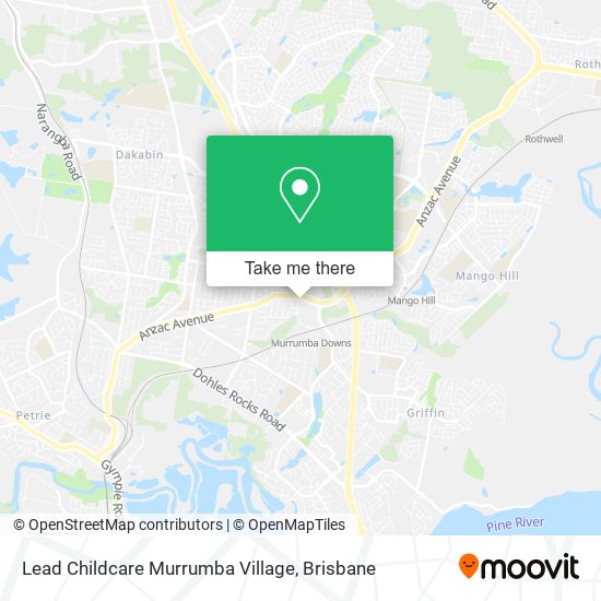 Lead Childcare Murrumba Village map