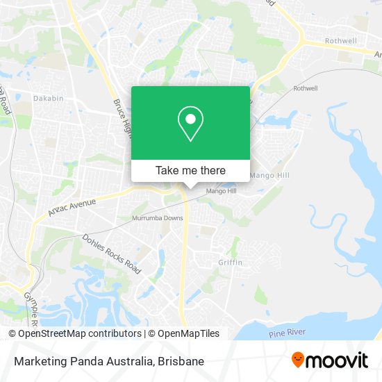 Marketing Panda Australia map