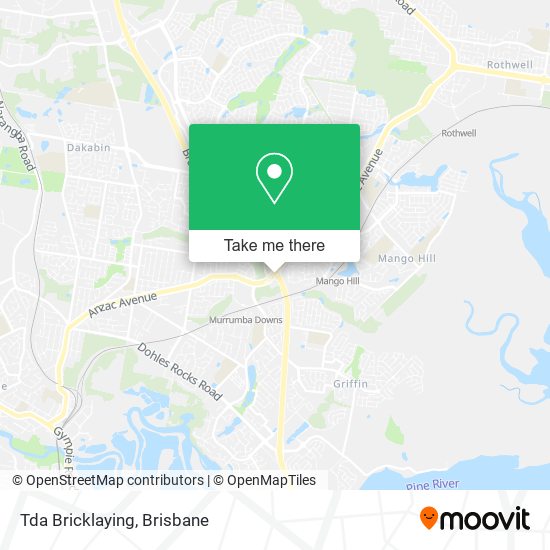 Tda Bricklaying map