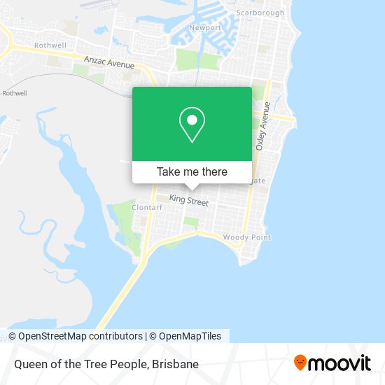 Queen of the Tree People map