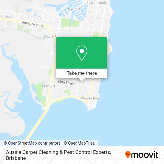 Mapa Aussie Carpet Cleaning & Pest Control Experts