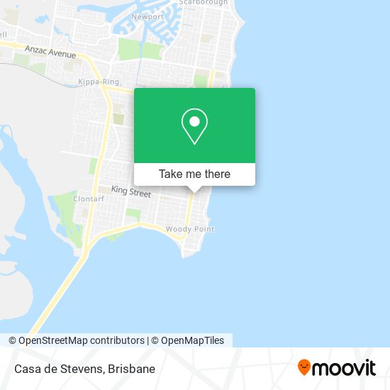 Casa de Stevens map