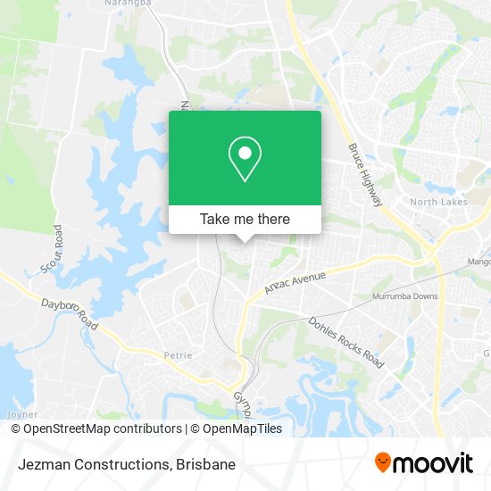 Jezman Constructions map