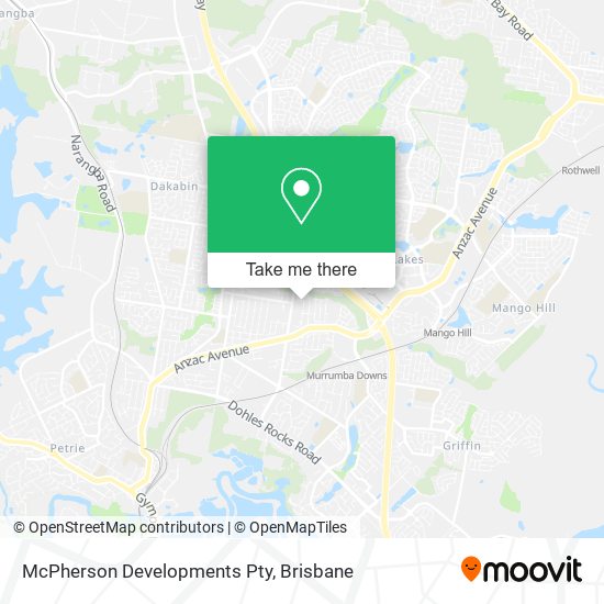 McPherson Developments Pty map