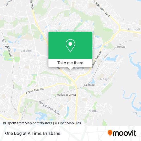 One Dog at A Time map