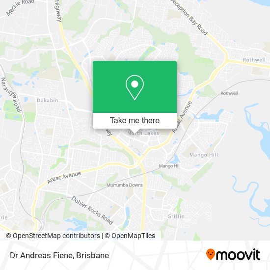 Dr Andreas Fiene map