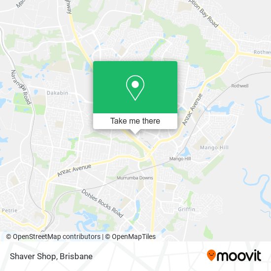 Shaver Shop map