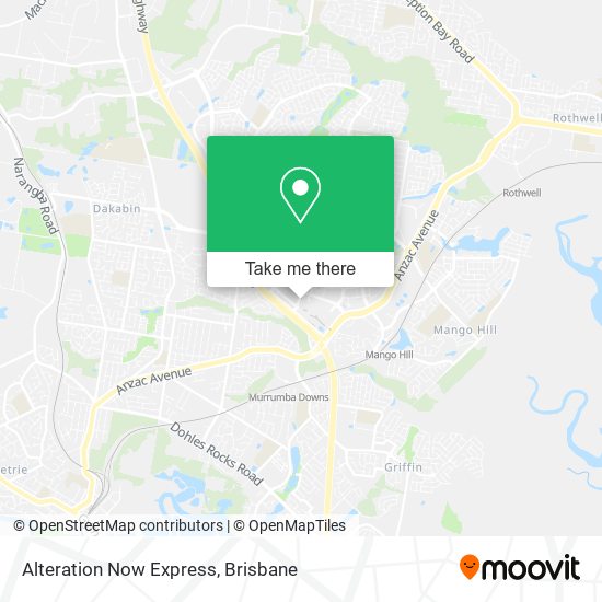Alteration Now Express map