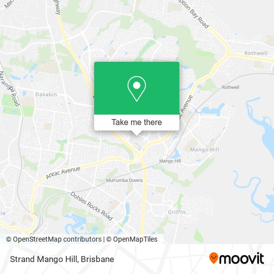 Strand Mango Hill map