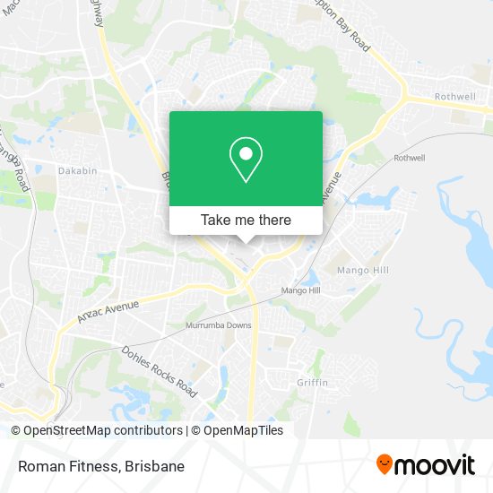 Roman Fitness map