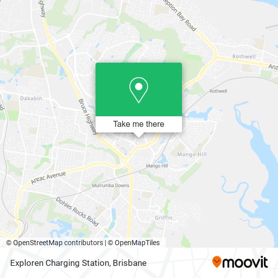 Exploren Charging Station map