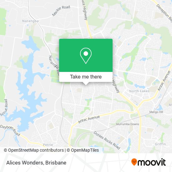 Alices Wonders map
