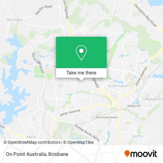 On Point Australia map