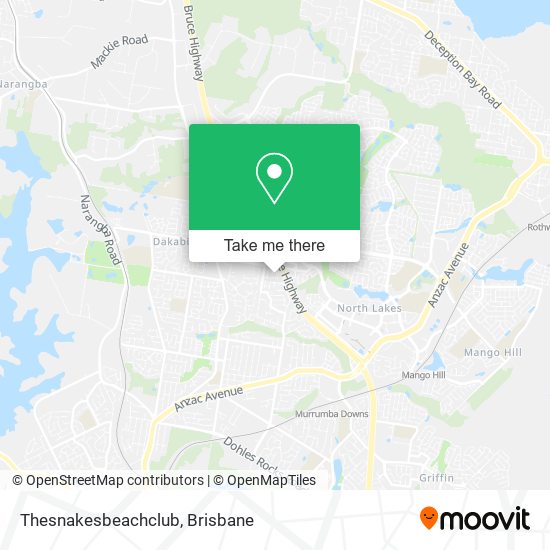 Thesnakesbeachclub map