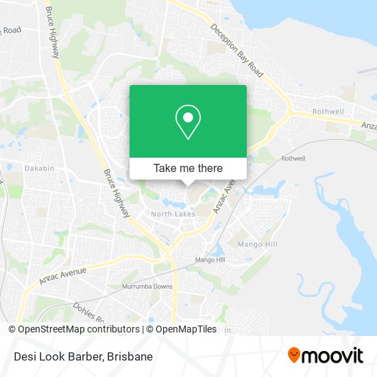 Desi Look Barber map