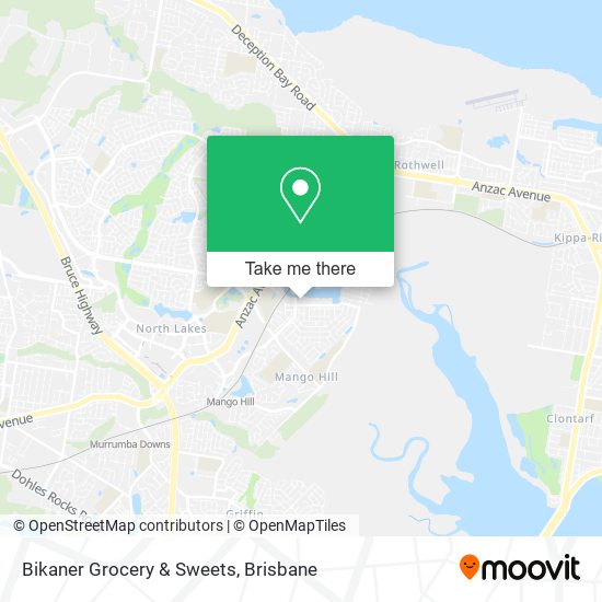 Bikaner Grocery & Sweets map