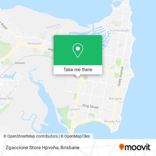 Zgaccione Store Hpvoha map