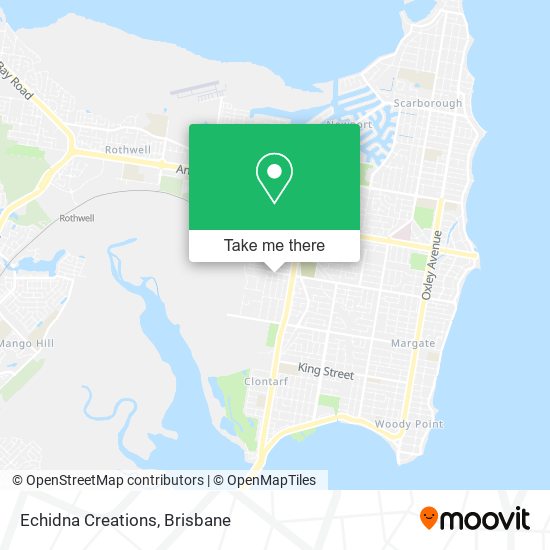 Echidna Creations map