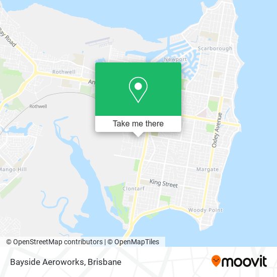 Bayside Aeroworks map