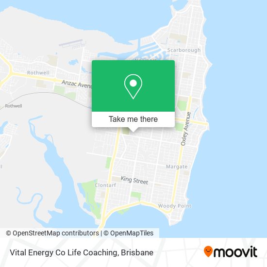 Vital Energy Co Life Coaching map