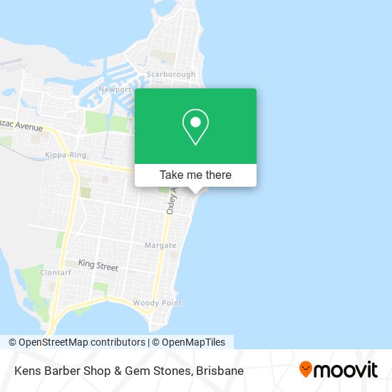 Kens Barber Shop & Gem Stones map