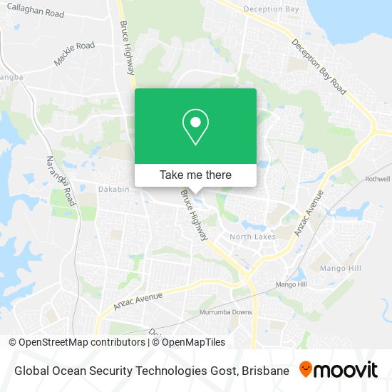 Global Ocean Security Technologies Gost map