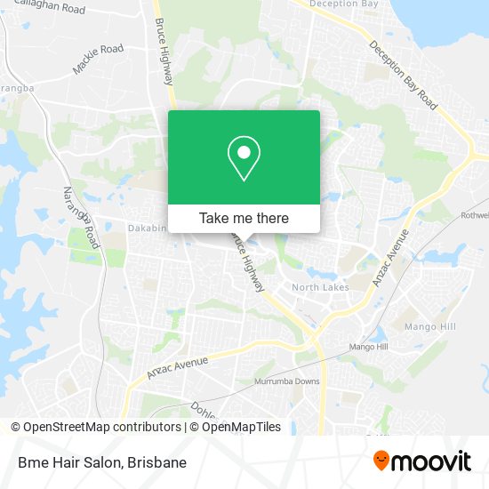 Bme Hair Salon map