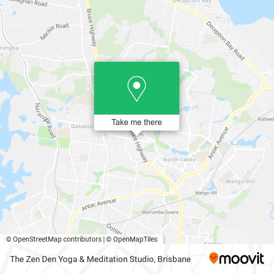 The Zen Den Yoga & Meditation Studio map