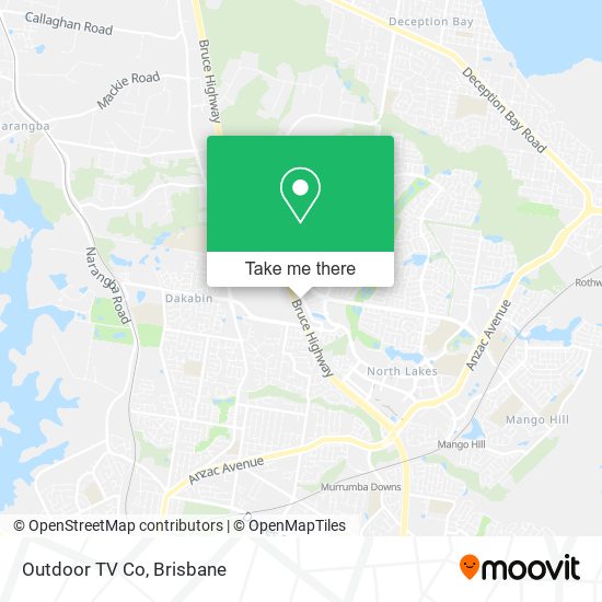 Outdoor TV Co map