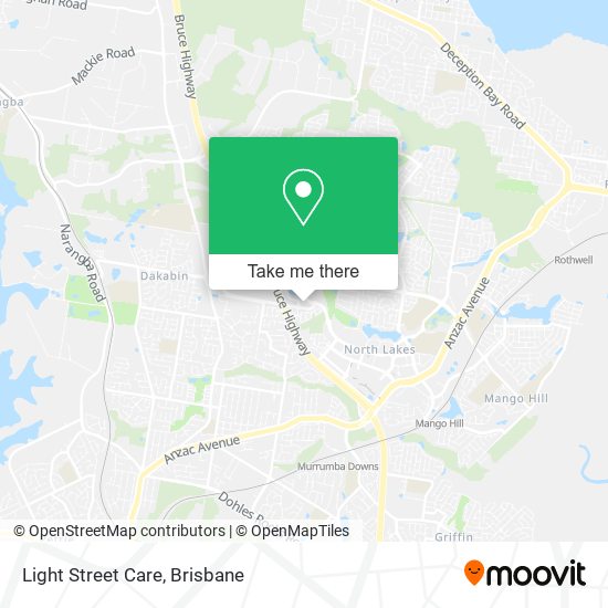 Light Street Care map