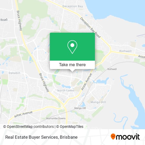 Real Estate Buyer Services map