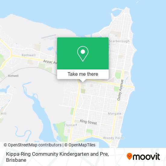 Kippa-Ring Community Kindergarten and Pre map