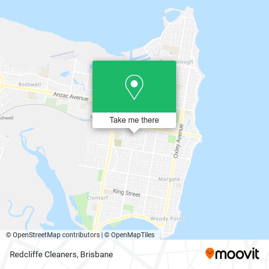 Redcliffe Cleaners map