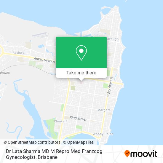 Dr Lata Sharma MD M Repro Med Franzcog Gynecologist map