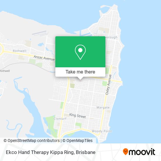 Ekco Hand Therapy Kippa Ring map