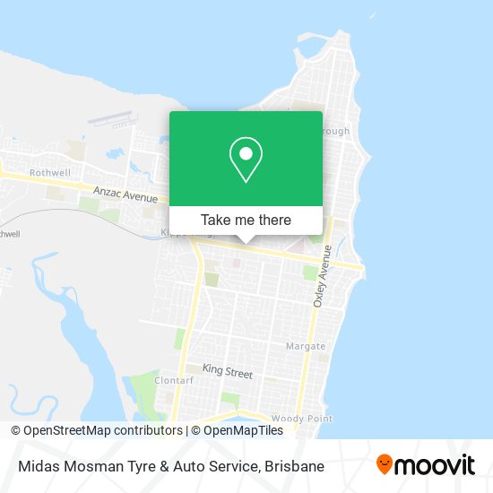 Midas Mosman Tyre & Auto Service map