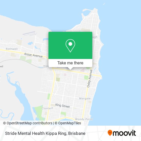 Stride Mental Health Kippa Ring map