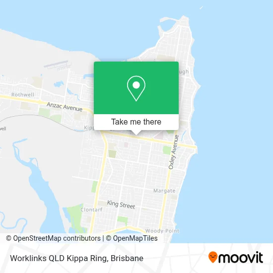 Mapa Worklinks QLD Kippa Ring