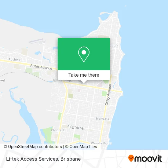 Liftek Access Services map