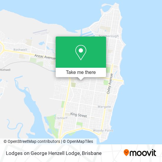 Lodges on George Henzell Lodge map