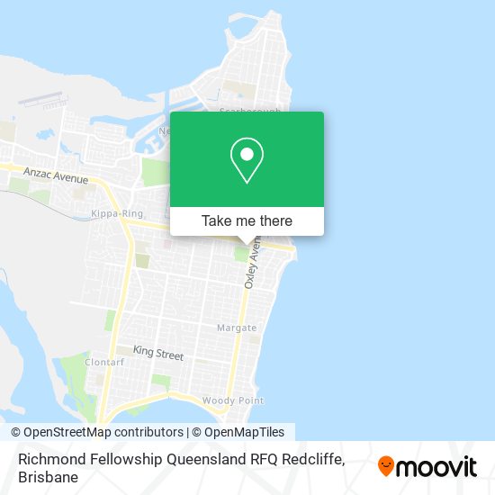 Richmond Fellowship Queensland RFQ Redcliffe map