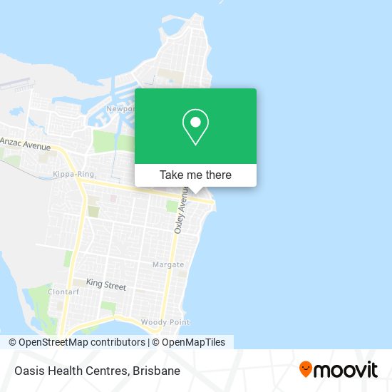 Oasis Health Centres map